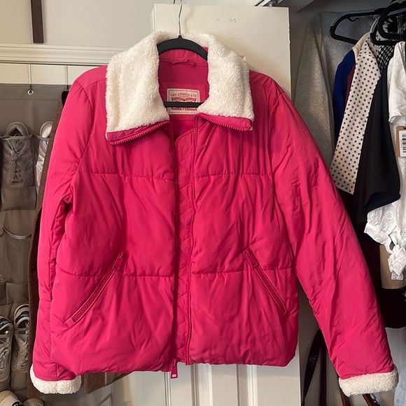 Levi’s sherpa lined puffer - Picture 1 of 4